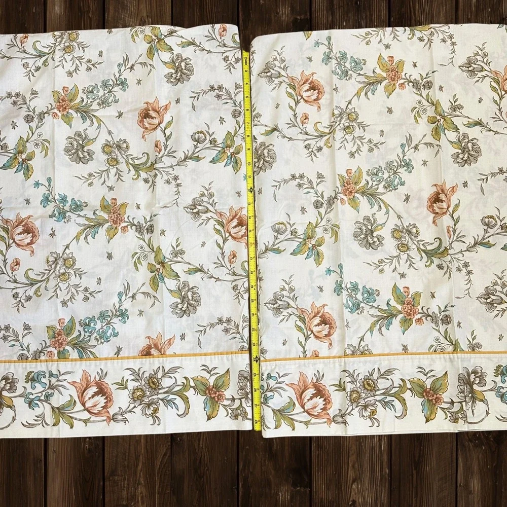 Springmaid Wondercale Vintage Cottagecore Sheet Set Florals Full Double Bed